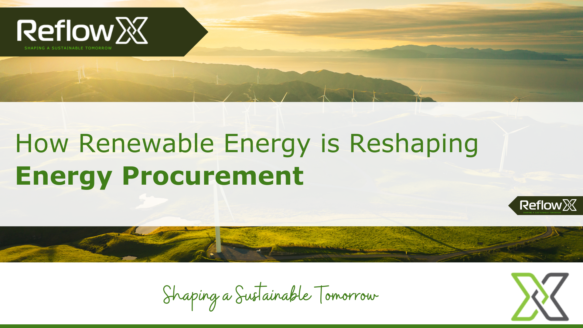 Renewable Energy in Transforming Energy/Oil and Gas Procurement